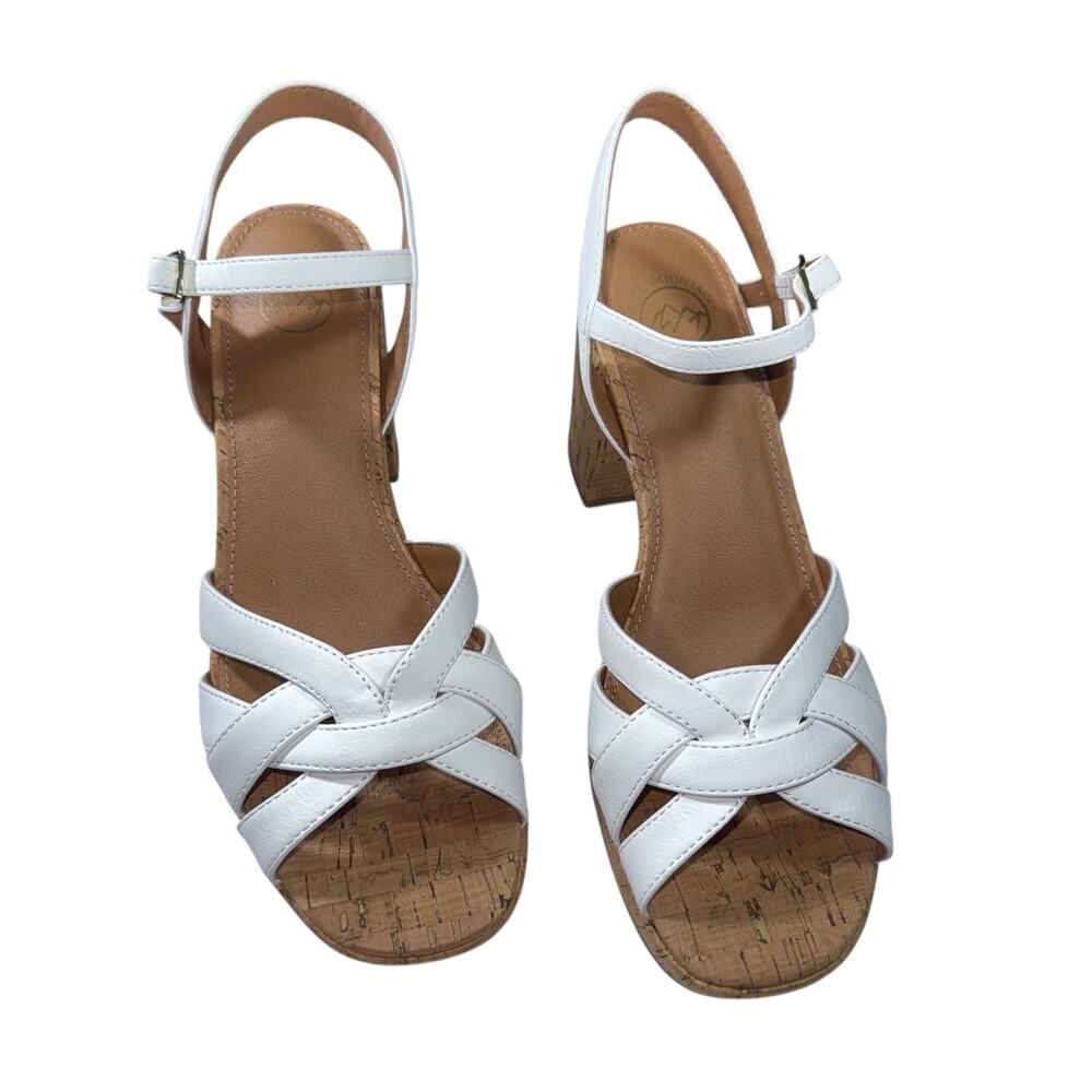 White Mountain Dubonnet Women's heeled sandal SZ/9M